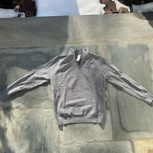 (New With Tags!!) J. Crew Men's Rugged Cotton Half-zip Sweater